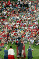 1. August-Feier auf dem Rütli 2005: Bundespräsident Samuel Schmid