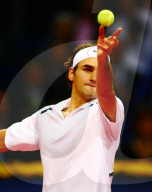 Tennis Davidoff Swiss Indoors, Roger Federer SUI