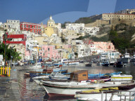Marimara Corricella Insel Procida Italien