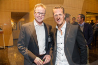 Andreas Meyer, SBB-Chef und Michael Schumacher, Formel-1 Rennfahrer 2013