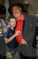 René Burri mit Sohn Léon Ulysse 2004