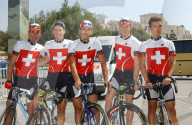 Athen 2004: Zberg, Elmiger, Cancellara, Gregory Rast