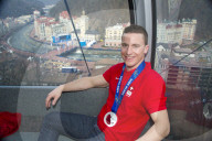 Olympische Winterspiele in Sotschi 2014 Nevin Galmarini 