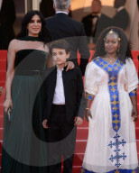 PEOPLE - CANNES: Zain al Rafeea an der Filmpremiere von 'Capharnaum'