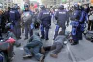 Anti-WEF-Demo auf dem Kornhausplatz, 2005