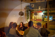 PORTRAIT - FOOD: Max's Sandwich Shop in London