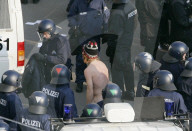 Anti WEF-Demo 2005 in Basel
