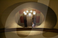 Sicherheitsbeamter im Bundeshaus Bern, 2004