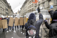 Anti-WEF Demo in Bern