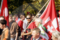 SVP Demo Ausschreitungen