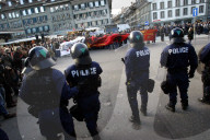 Anti WEF Demo Bern