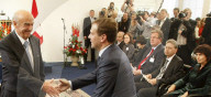 Russischer Praesident Dimitri Medwedew
