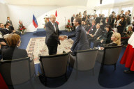 Russischer Praesident Dimitri Medwedew