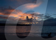 Abendstimmung auf der Insel Savai