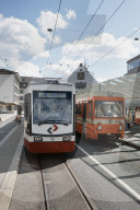 DIE TROGENERBAHN AM MARKTPLATZ