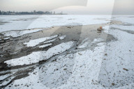 DER BODENSEE HAT EINEN JAHRHUNDERT TIEFST PEGELSTAND