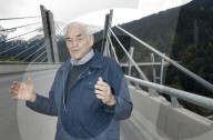 CHRISTIAN MENN, INGENIEUR DER SUNNIBERG BRUECKE