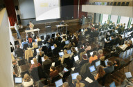 Studenten am Laptop, 2003