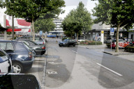 Parkplatz beim Bahnhof Wil, 2006