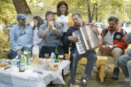 Picknicken am Fluss, Griechenland 2004