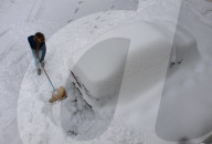 Schneechaos in St. Gallen