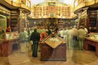 Museumsnacht 2005 in St. Gallen: In der Stiftsbibliothek