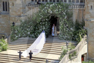 PEOPLE - Royal Wedding: Die Braut Meghan auf dem Weg zum Altar