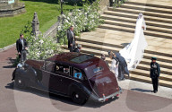 PEOPLE - Royal Wedding: Die Braut Meghan auf dem Weg zum Altar