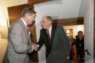 Marcel Ospel, Christoph Blocher 2005