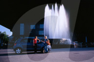 Mit Toyota Yaris in Luzern