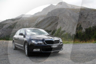 Mit Skoda Superb im Unterengadin