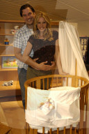 Jeanette Macchi-Meier mit ihrem Mann Patrick, 2005