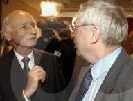 Alfred Gilgen und Christoph Blocher