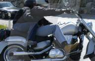Grimsel 2004: Motorrad in einer Kurve