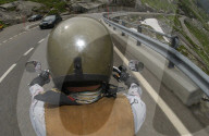 Grimsel 2004: Motorradfahrer