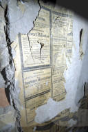 Renovation Bundeshaus 2006: Isolation aus alten Zeitungen von 1917