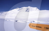 Schneelandschaft auf der Engstligenalp, 2005