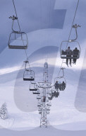 Sessellift Geils-Laveygrat im Skigebiet Adelboden-Lenk, 2005
