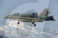 WEF 2009: Schweizer Luftwaffe im Einsatz