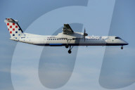 Croatia Airlines 2009: De Havilland Canada DHC-8-402Q Dash 8