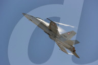 Boeing F/A-18C Hornet der Schweizer Luftwaffe Axalp 2010