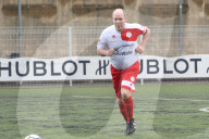 PEOPLE - Prinz Albert von Monaco spielt Fussball an einem Wohltätigkeitsspiel