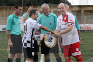PEOPLE - Prinz Albert von Monaco spielt Fussball an einem Wohltätigkeitsspiel