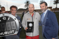 PEOPLE - Prinz Albert von Monaco spielt Fussball an einem Wohltätigkeitsspiel