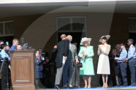 PEOPLE - Meghan und Harry mit Charles und Camilla an der Gartenparty im Buckingham Palast
