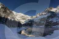 Oeschinensee im Winter 2010