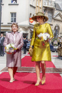 PEOPLE - Königin Maxima und  König Willem-Alexander auf Staatsbesuch bei Großherzog Henri und Großherzogin Maria Teresa von Luxemburg