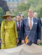 PEOPLE - Königin Maxima und  König Willem-Alexander auf Staatsbesuch bei Großherzog Henri und Großherzogin Maria Teresa von Luxemburg