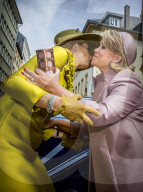 PEOPLE - Königin Maxima und  König Willem-Alexander auf Staatsbesuch bei Großherzog Henri und Großherzogin Maria Teresa von Luxemburg