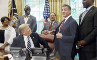 NEWS -  Donald Trump rehabillitiert Jack Johnson in Anwesenheit von Sylvester Stallone 